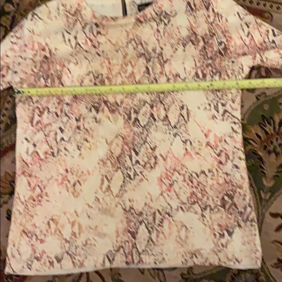 5/$20 Dana Buchman Size M Sweater W Zip Back Crew Neck - Picture 6 of 7